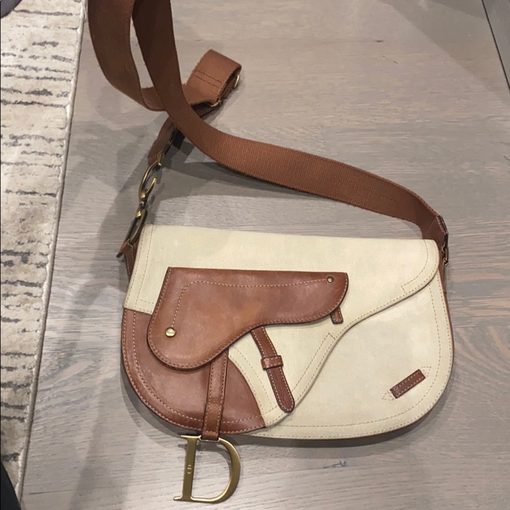 Dior saddle bag